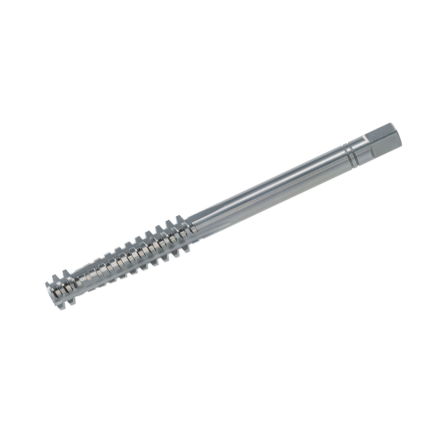 VÖLKEL intermediate hand tap VÖLKEL hand intermediate tap (two-ring type) for accurate threading and smooth thread formation in steel and alloys.