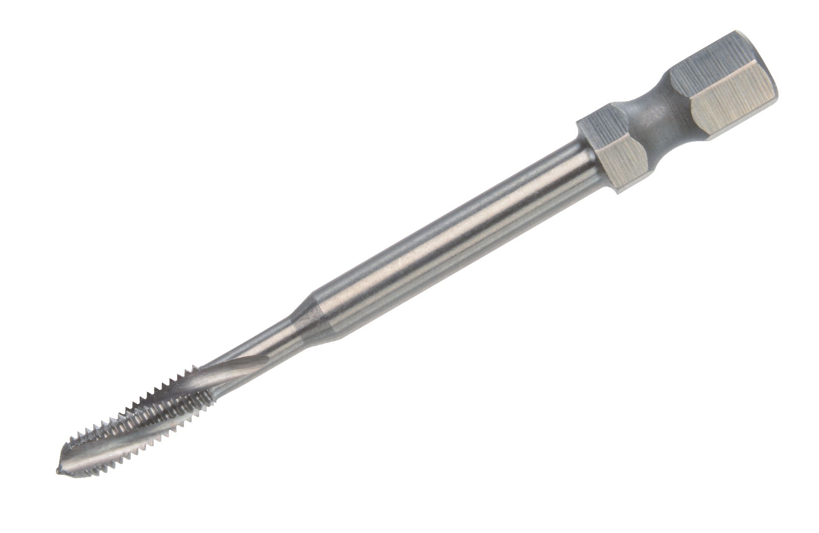Maschinengewindebohrer HexDrive DIN 371 Form C 15° RSP HSSE - M 4 x 0.7 Maschinengewindebohrer HexDrive DIN 371 Form C 15° RSP HSSE - M 4 x 0.7