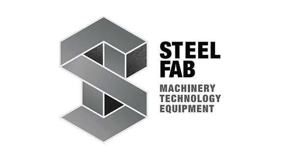 Logo pour le salon Steel Fab des machines, technologies et équipements