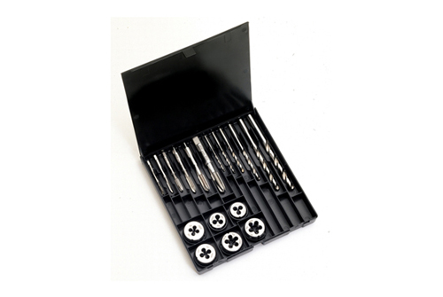 P.K.85 Tarauds machine (coffret de 18 pièces) ISO 529 incl. forets M 3 – M 10