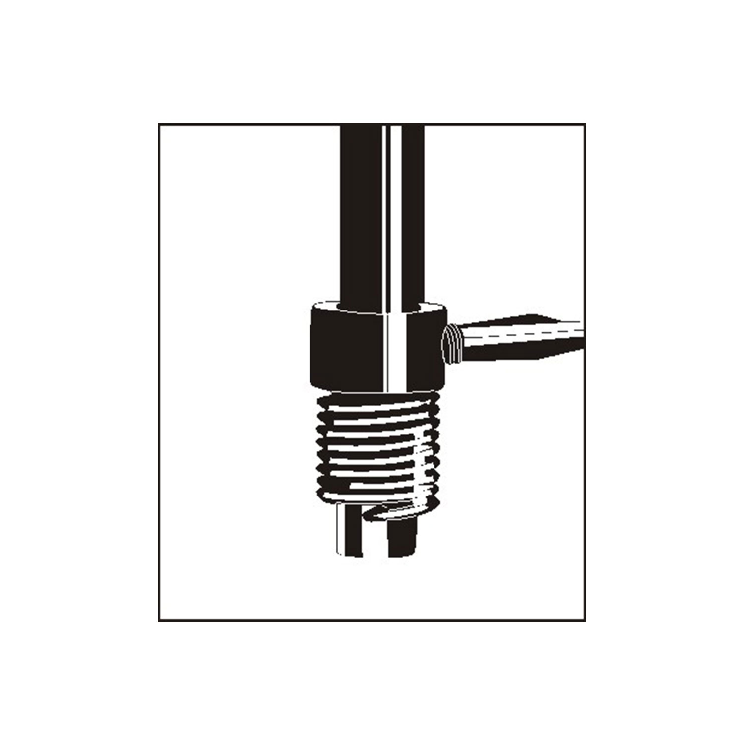 Illustration d'une étape de la réparation de filetage avec le système V-COIL de VÖLKEL