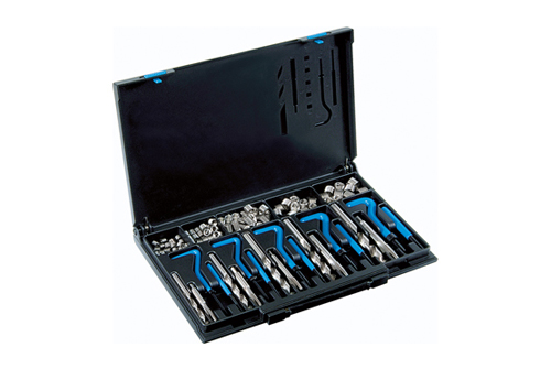 V-COIL professional repair set Professional V-COIL thread repair assortment with tools and accessories for restoring damaged threads