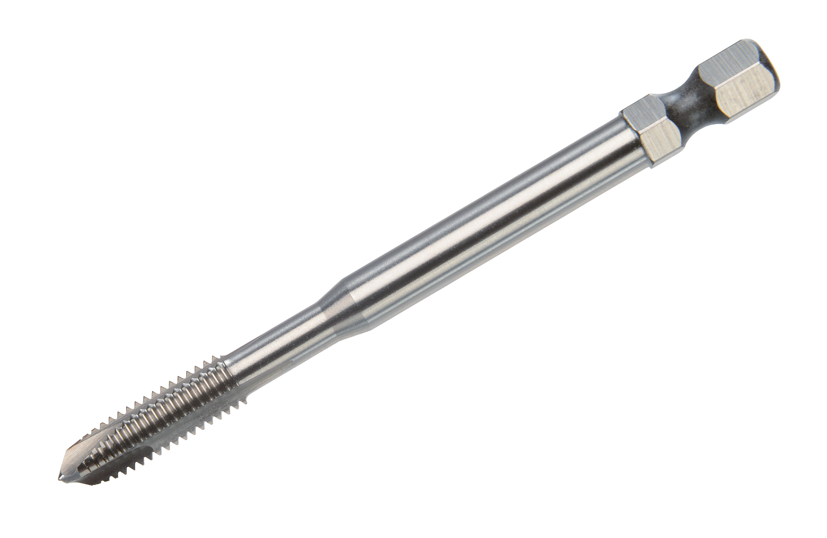 Maschinengewindebohrer HexDrive DIN 371 Form B HSSE - M 6 x 1.0 Maschinengewindebohrer HexDrive DIN 371 Form B HSSE - M 6 x 1.0