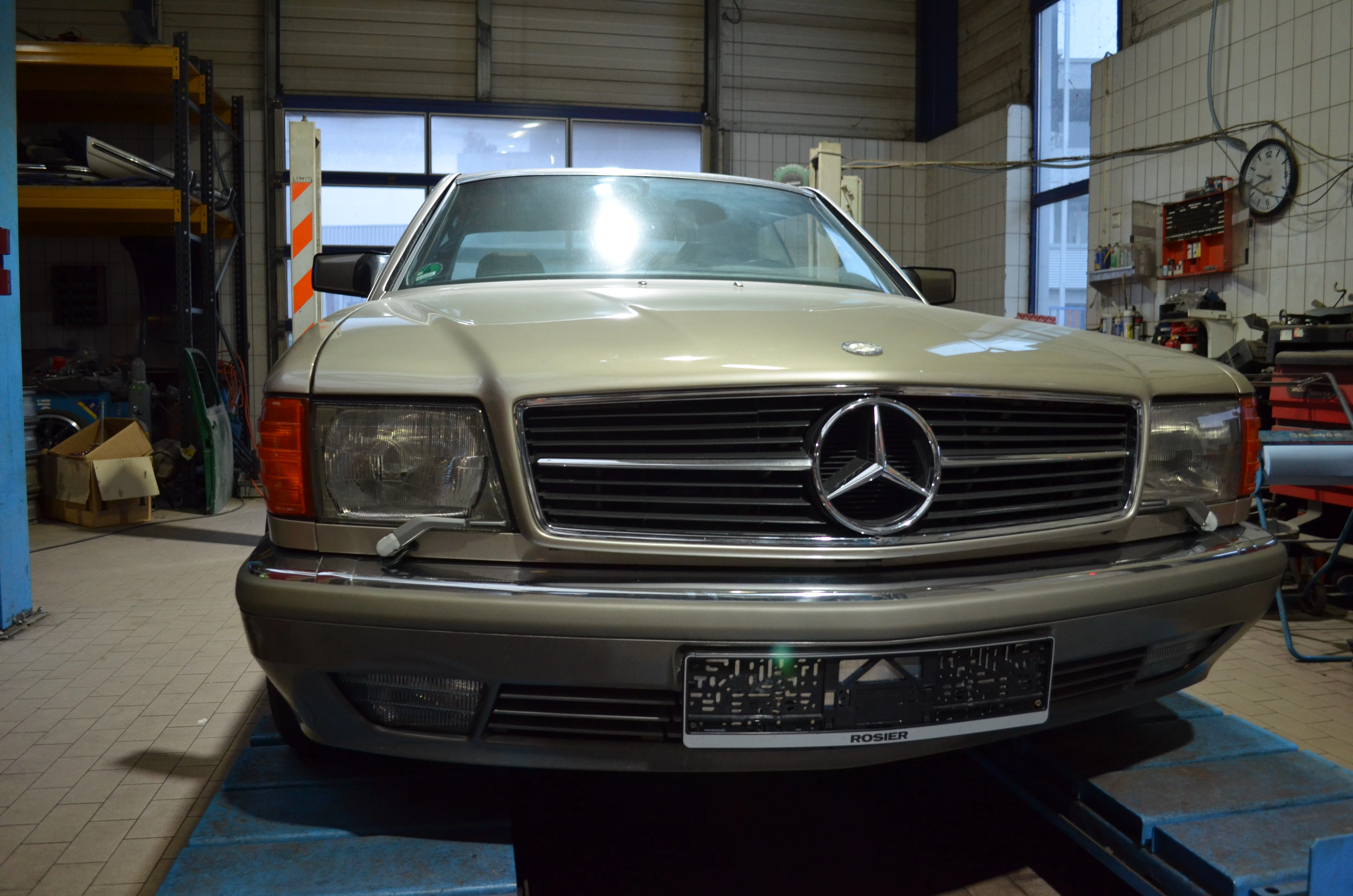 Mercedes-Benz 500 SEC, build impression 2
