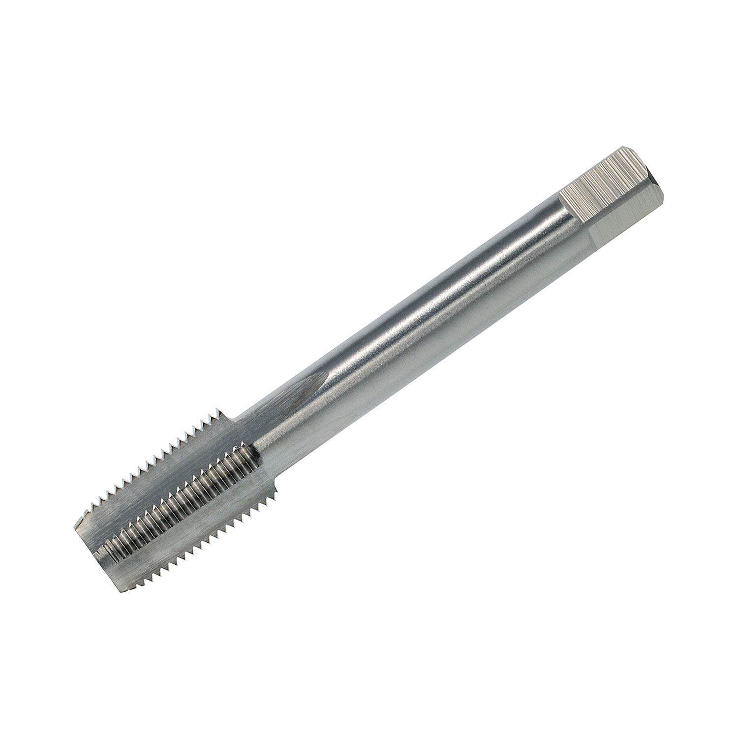 VÖLKEL cutting tap Form C VÖLKEL Form C cutting tap made of HSS-G with straight flutes for internal thread machining.