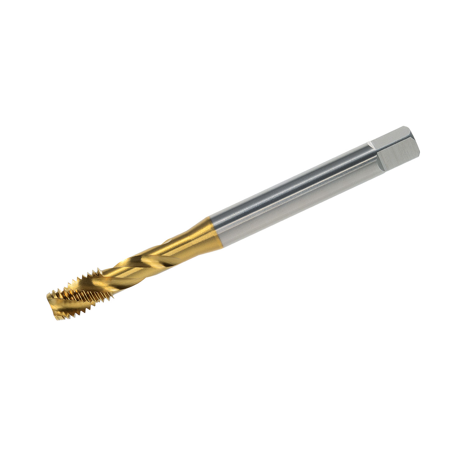 Maschinengewindebohrer DIN 371 Form C 35° SP HSSE TiN - M 8 x 1.25 Maschinengewindebohrer DIN 371 Form C 35° SP HSSE TiN - M 8 x 1.25