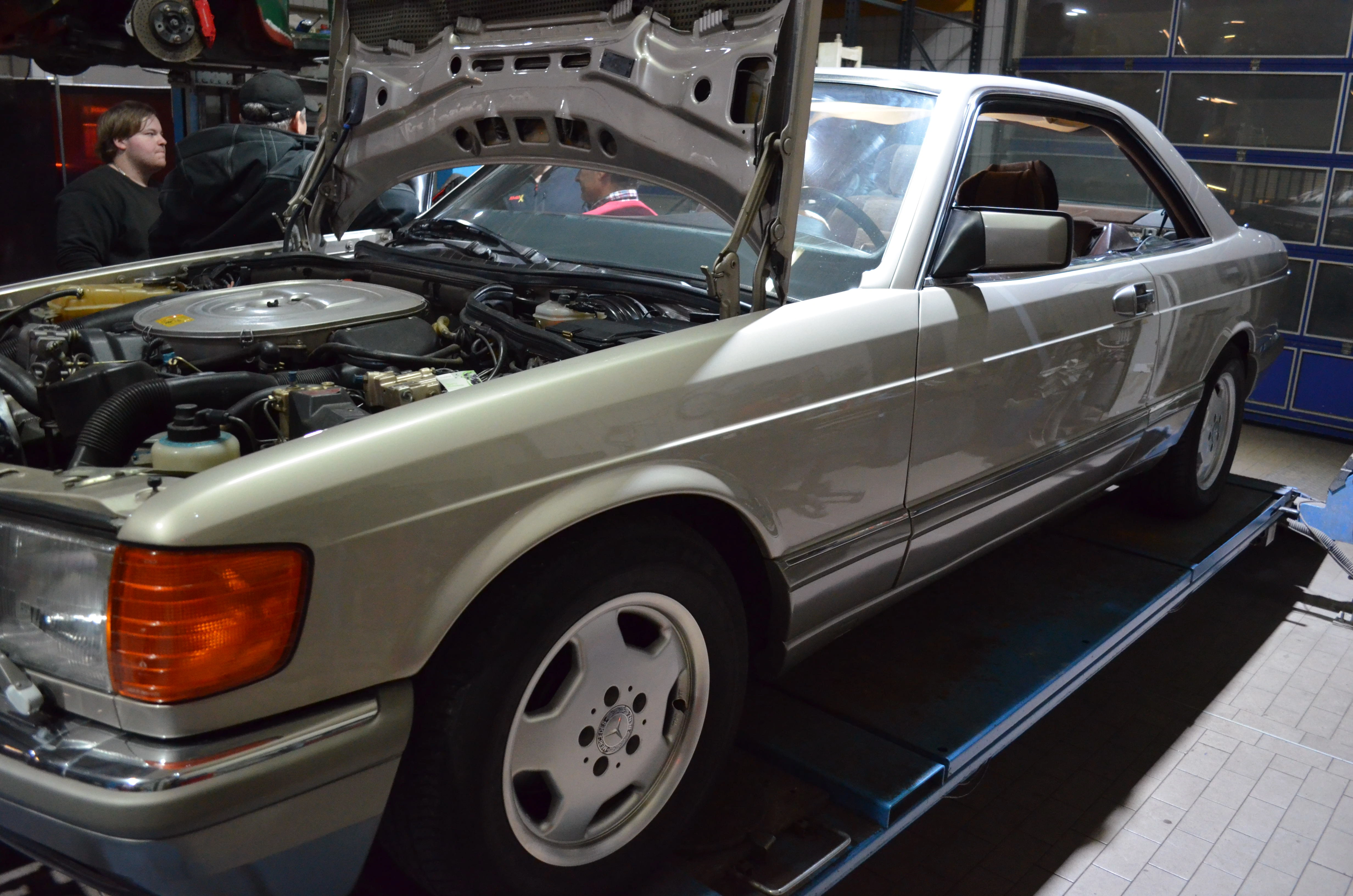 Mercedes-Benz 500 SEC, build impression 7