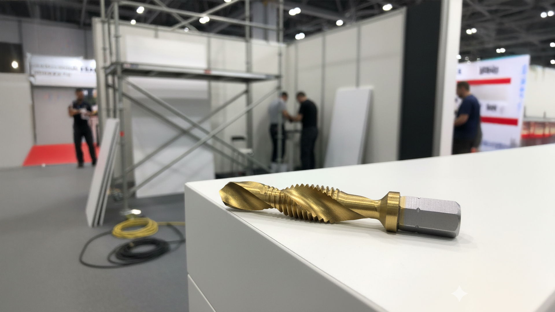 VÖLKEL Kombi-Bit: Kernlochbohren, Gewindeschneiden und Entgraten in einem Arbeitsgang