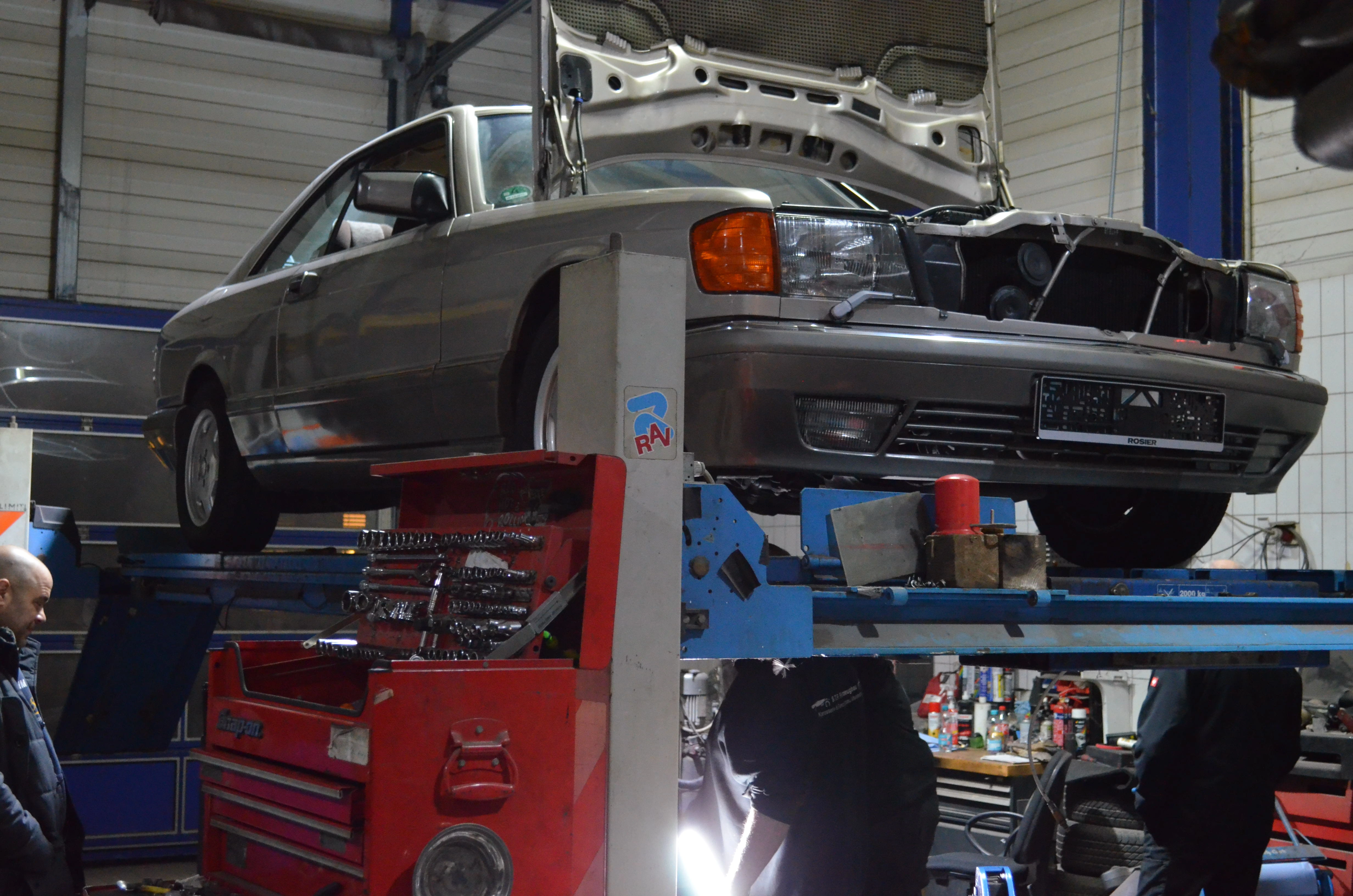 Mercedes-Benz 500 SEC, build impression 5
