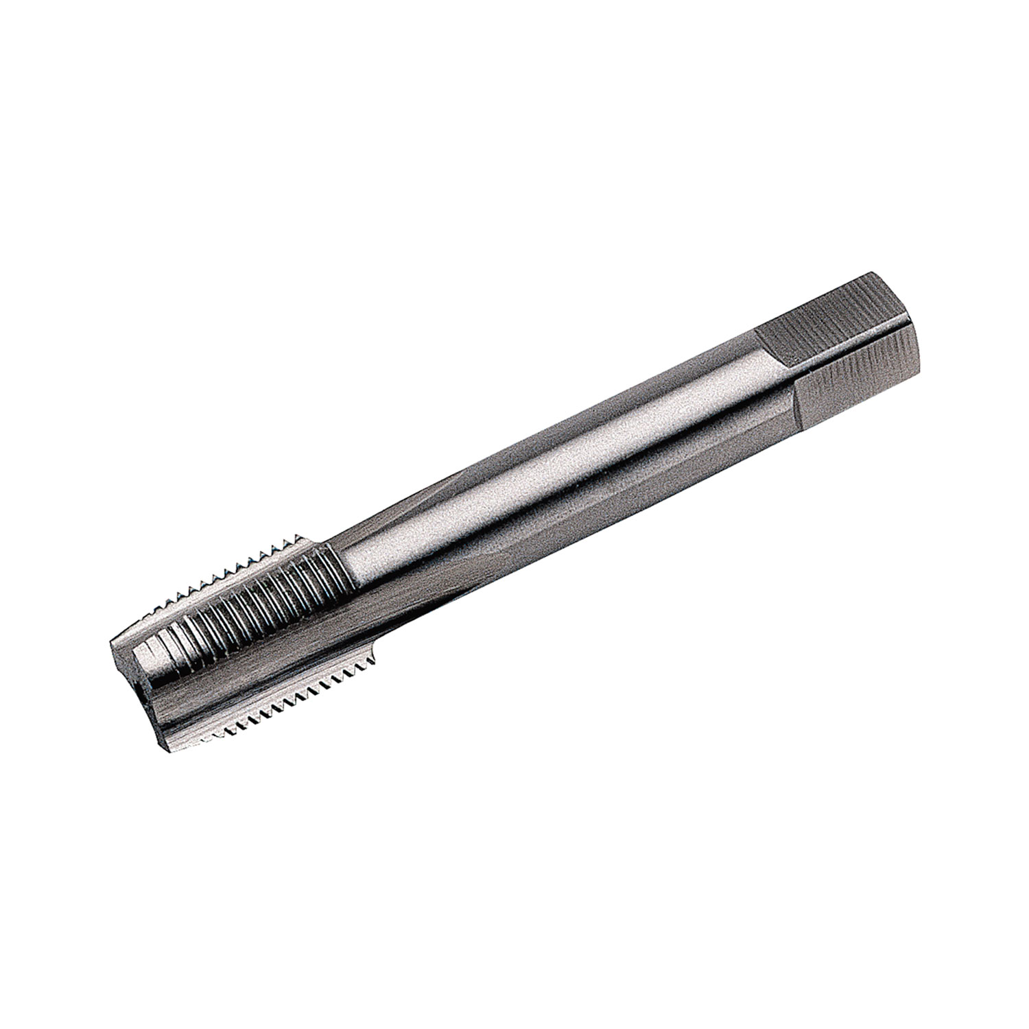 V-COIL STI single-cut thread tap ISO 529 Form D HSS-G for BSP threads in metal and plastic.