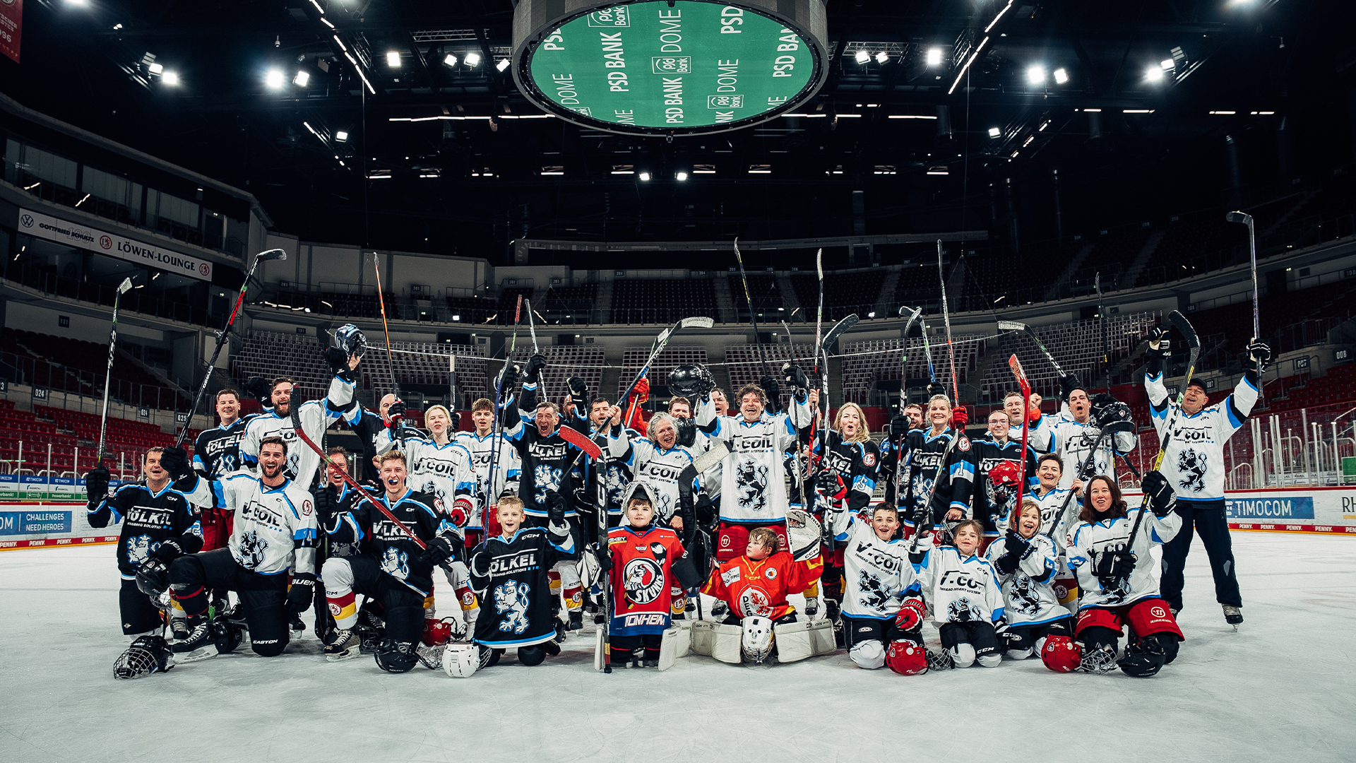 3. VÖLKEL Hockey Day: Voller Einsatz im PSD Bank Dome