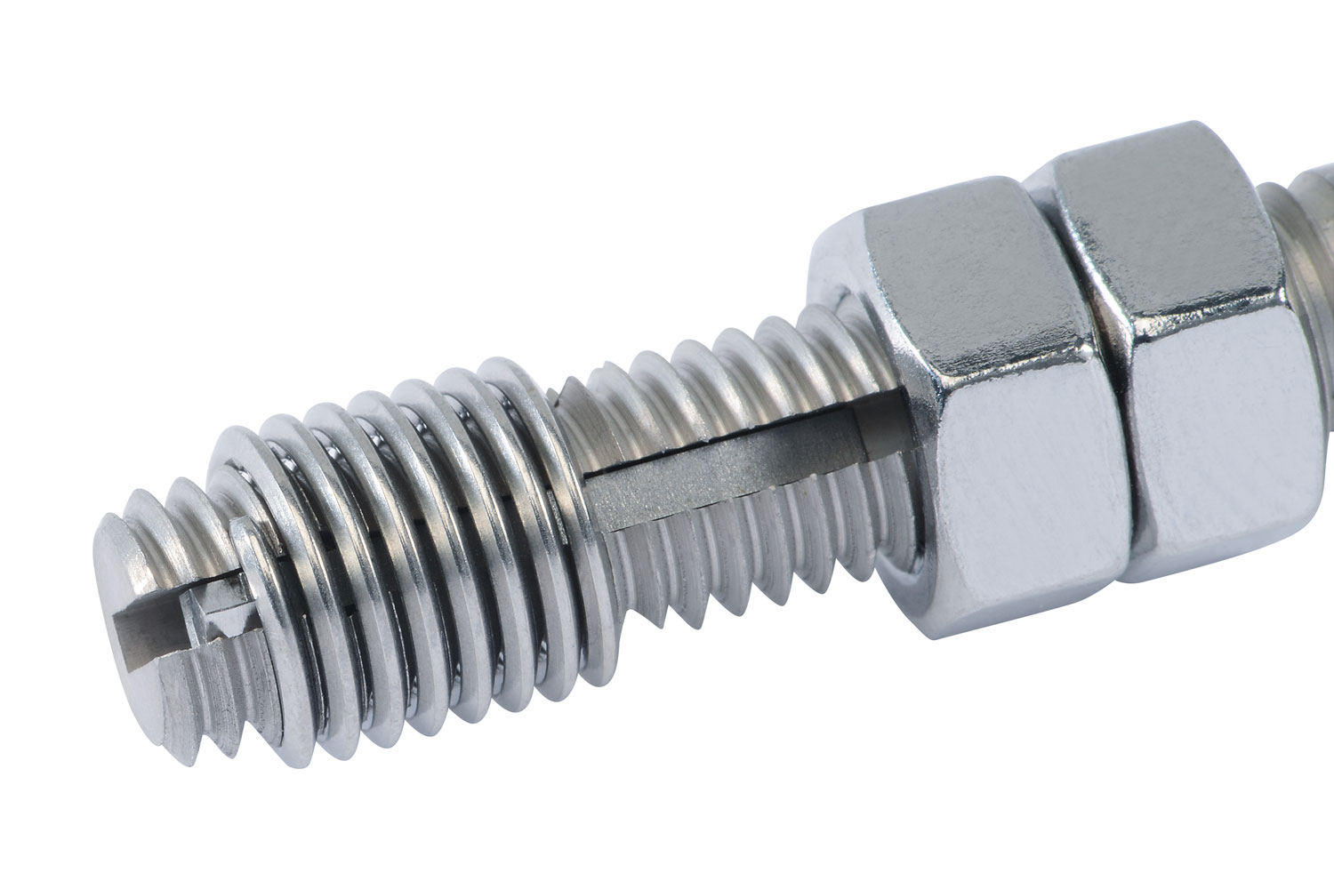 V-COIL Werkzeug Notch V-COIL Gewindeeinbauwerkzeug Notch mit eingesetztem Gewindeeinsatz für professionelle Reparatur