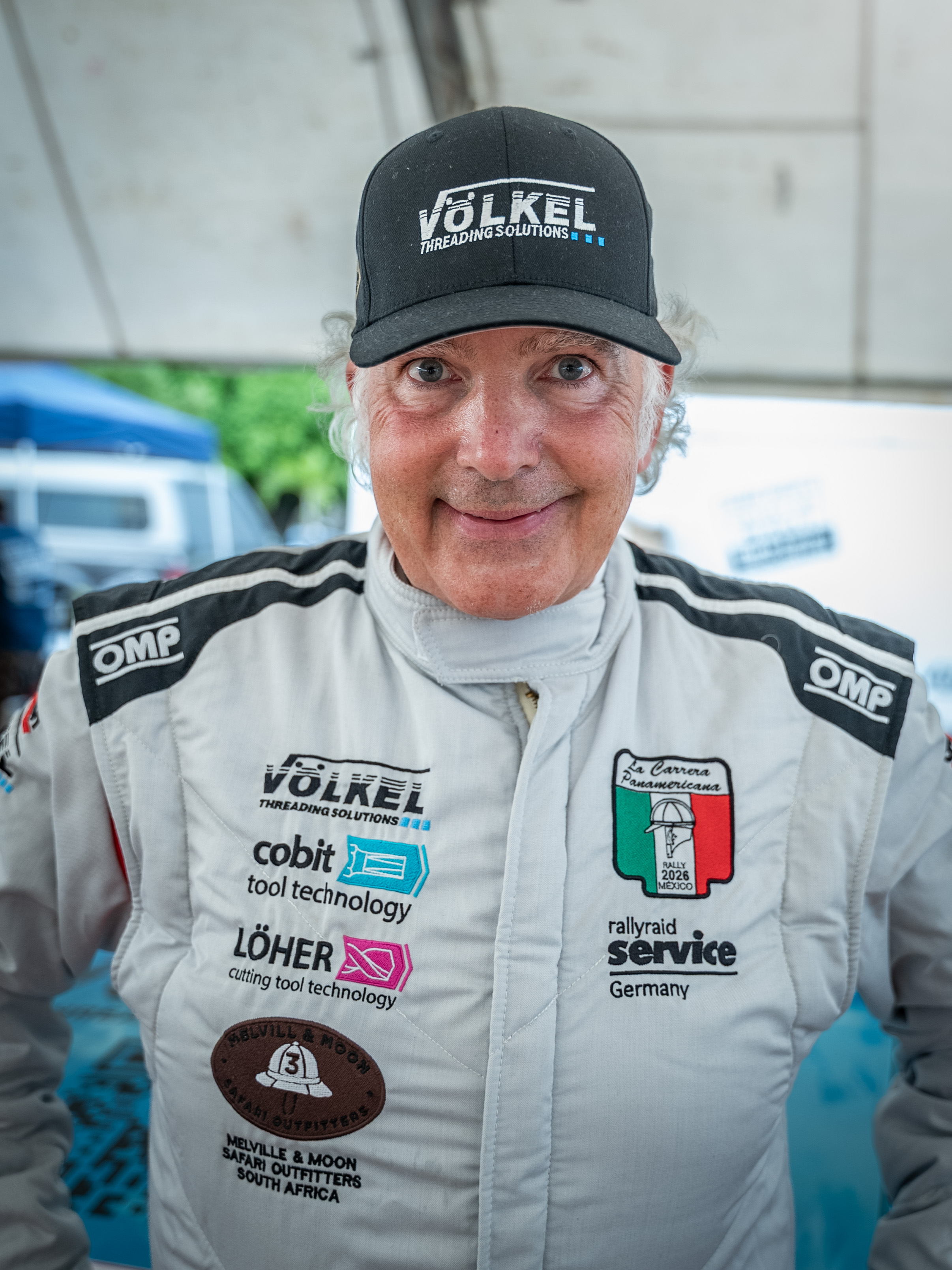Christian Huntgeburth, copiloto del equipo VÖLKEL en La Carrera Panamericana 2026