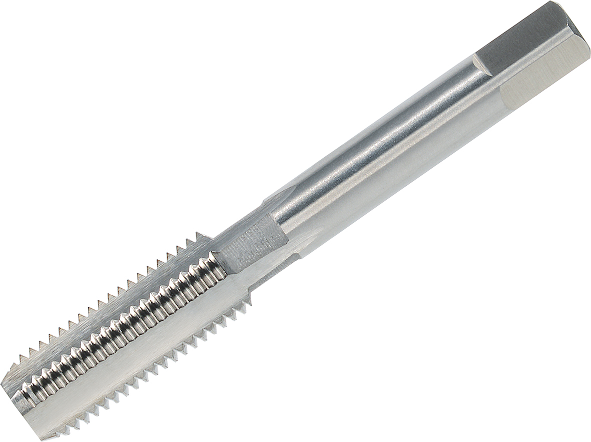 VÖLKEL Fertigschneider Handgewindebohrer HSS-G – präzises Gewindeschneiden in Handarbeit Nahaufnahme eines VÖLKEL Fertigschneiders aus HSS-G, perfekt für metrische Innengewinde und präzises Handgewindeschneiden.
