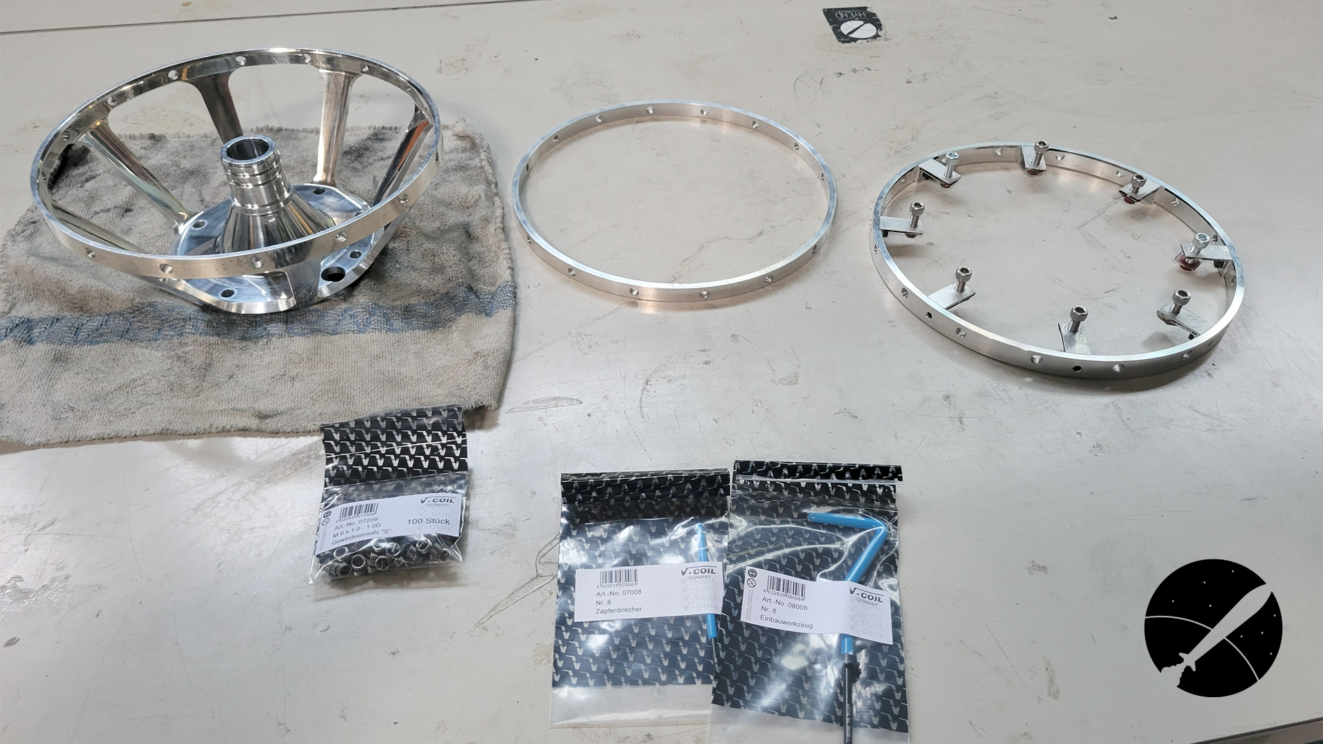 Zuverlässige Verbindung für die Rakete: V-COIL Gewindeeinsätze sichern das HyEnD-Triebwerk